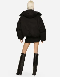 Short nylon jacket