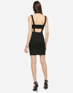Short sable dress