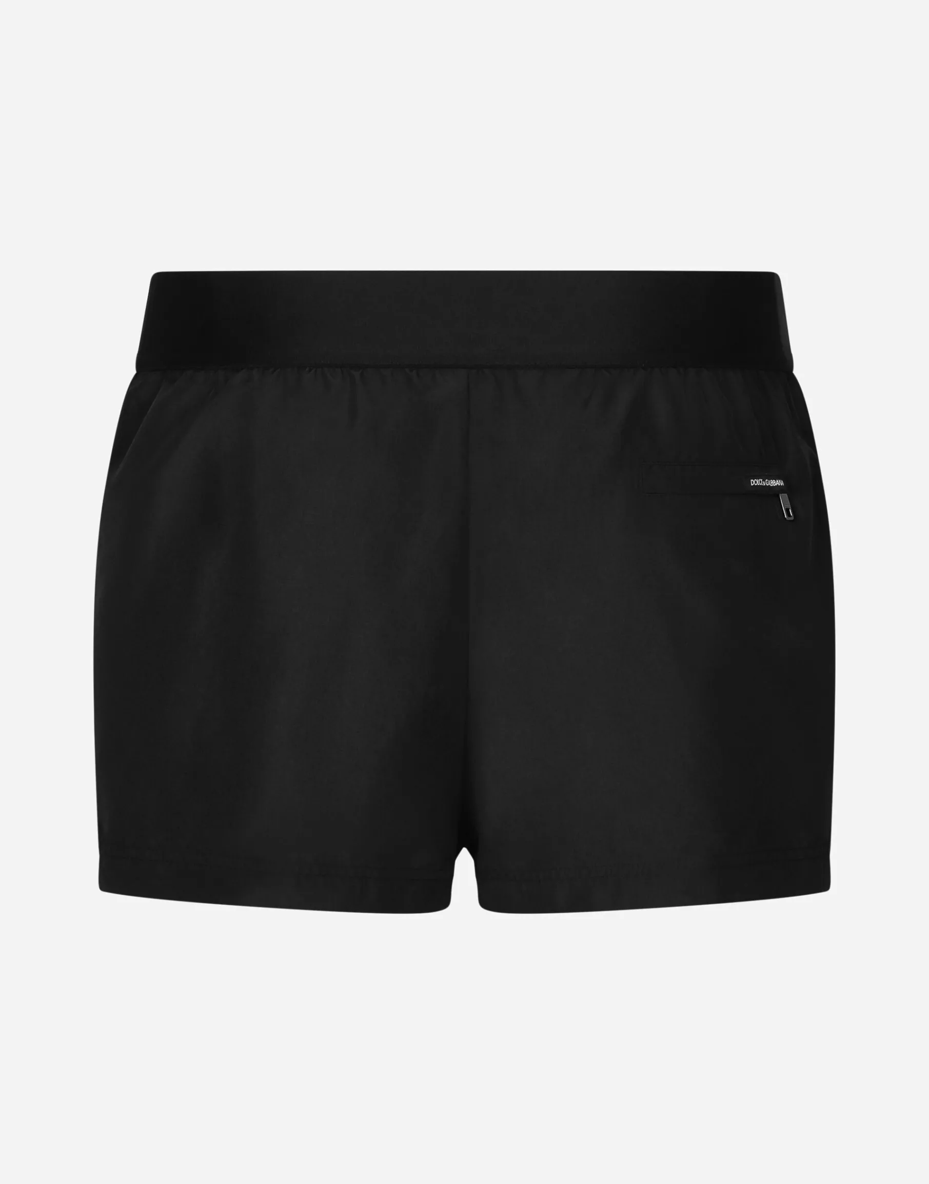 Short swim trunks with Dolce&Gabbana logo