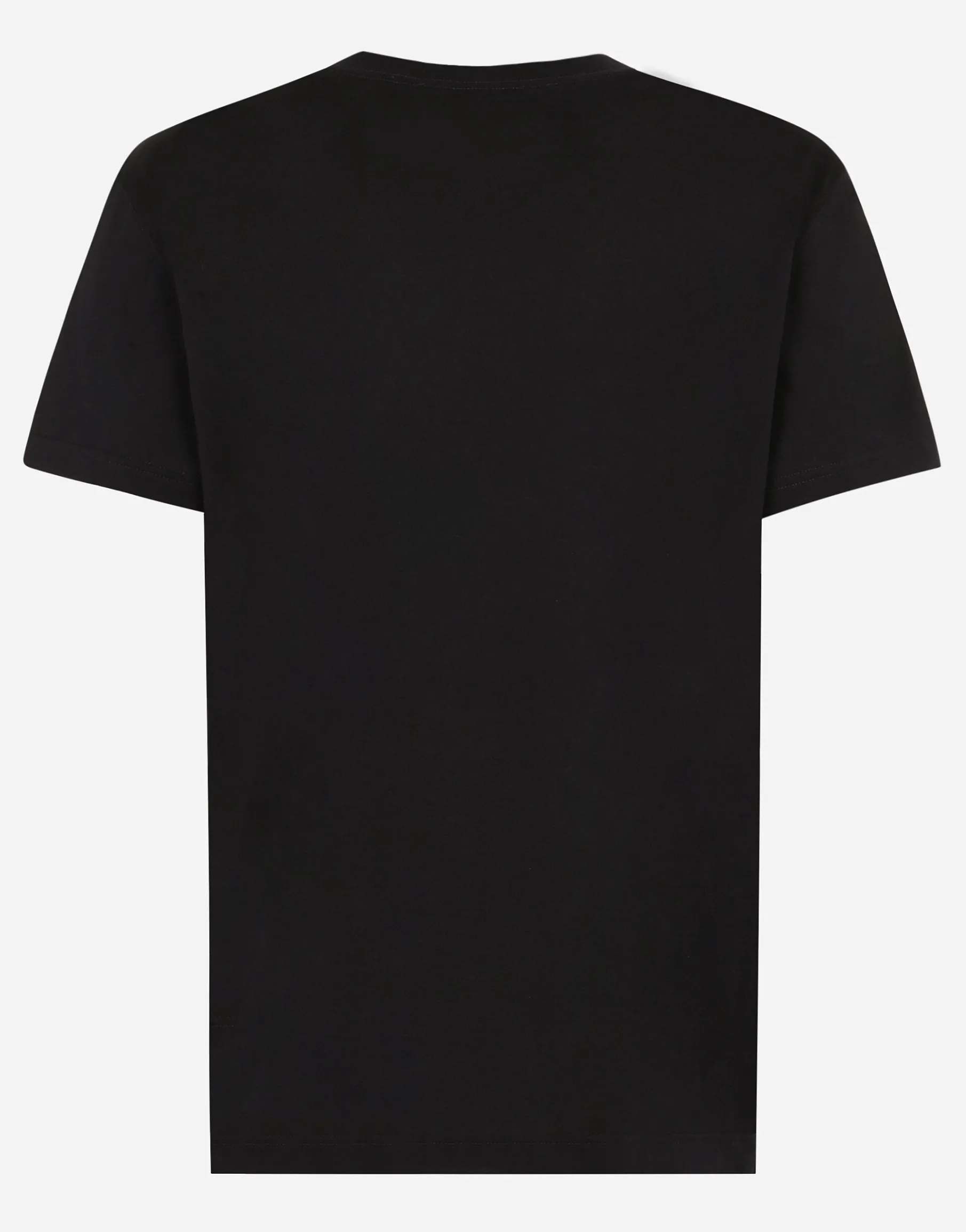 Short-sleeved cotton T-shirt with DG print