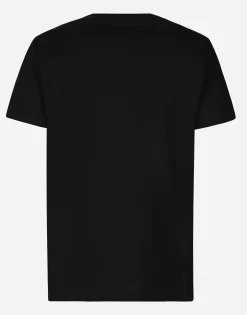 Short-sleeved cotton T-shirt with DG print