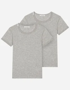 Short-sleeved jersey t-shirt two-pack