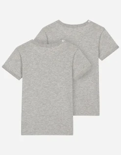 Short-sleeved jersey t-shirt two-pack