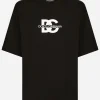 Short-sleeved T-shirt with DG logo print