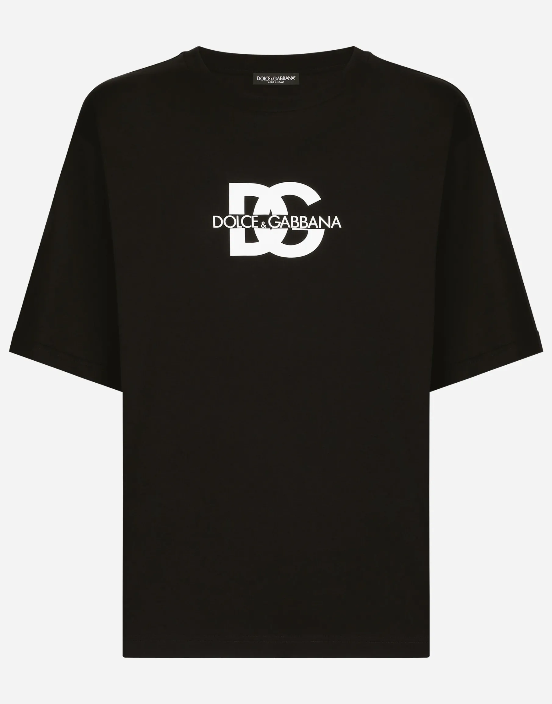 Short-sleeved T-shirt with DG logo print