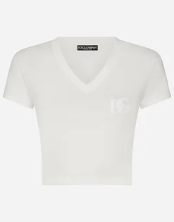 Short-sleeved T-shirt with DG logo