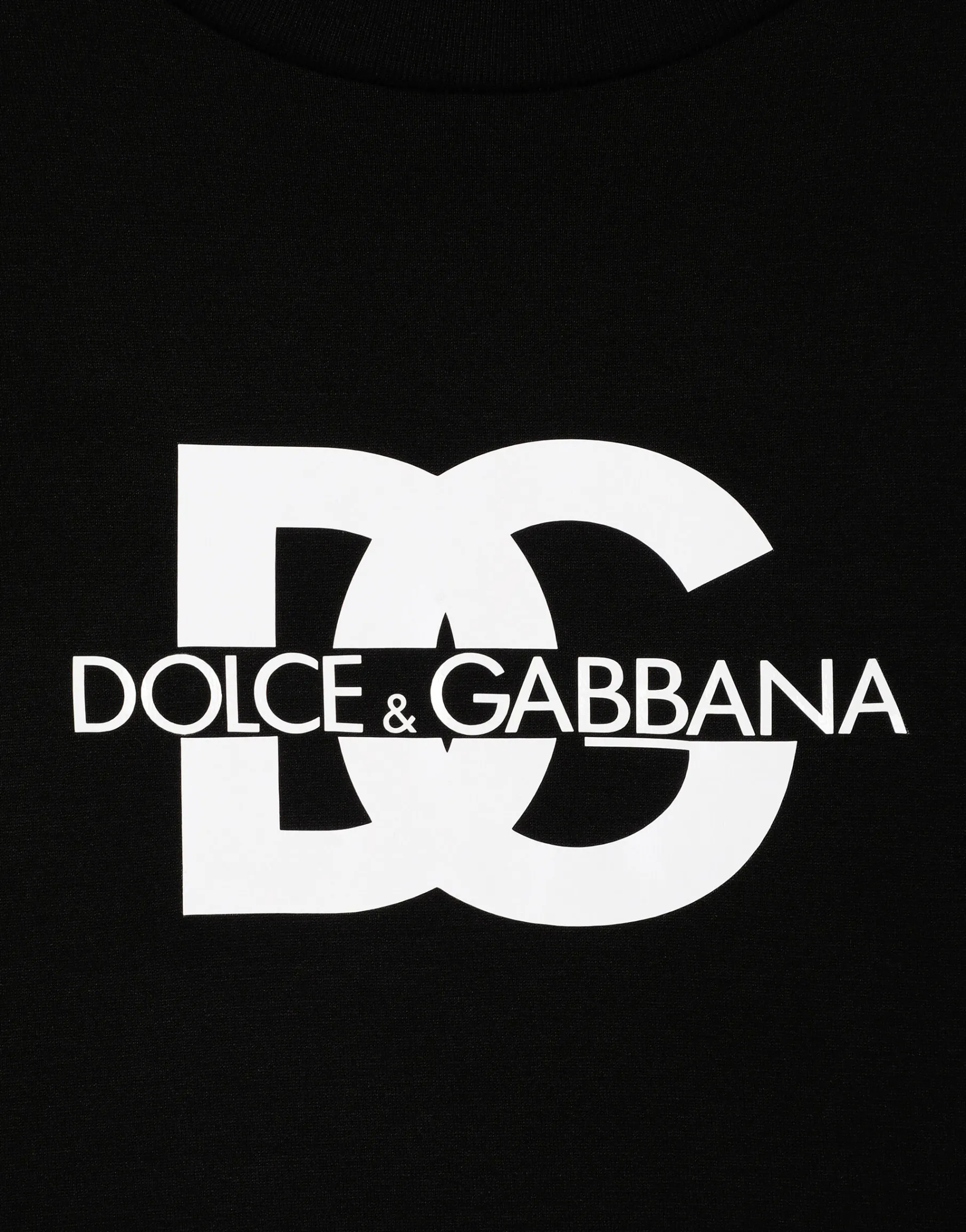 Short-sleeved T-shirt with DG logo print