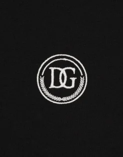 Short-sleeved T-shirt with DG embroidery