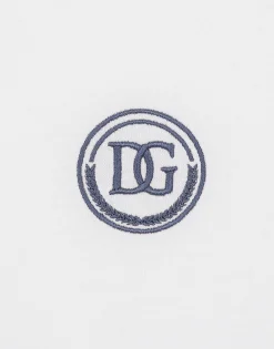Short-sleeved T-shirt with DG embroidery