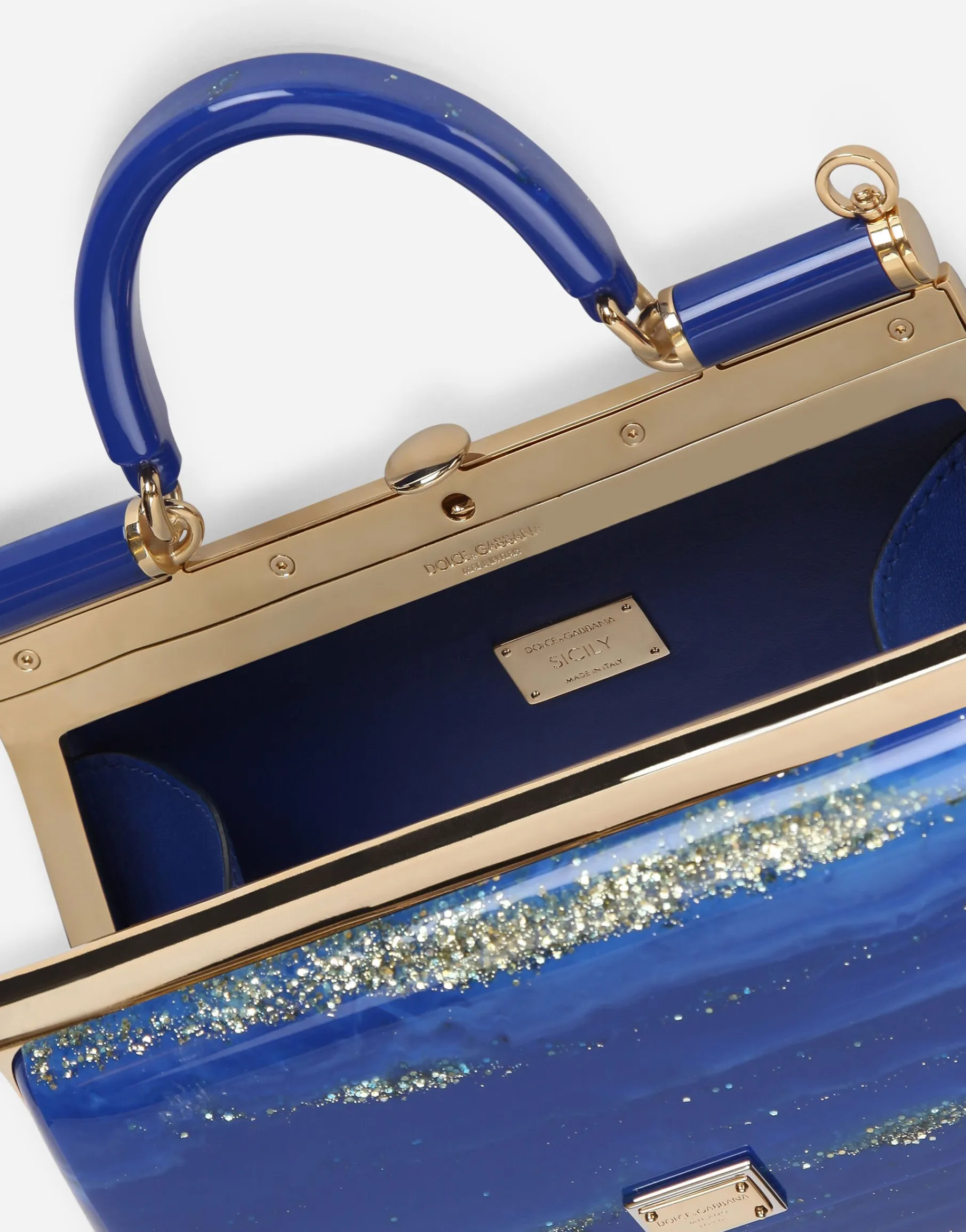 Sicily box bag in acrylic glass