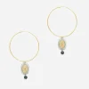 Sicily hoop earrings