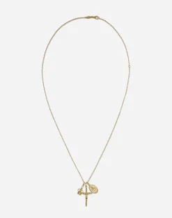 Sicily pendant in yellow gold