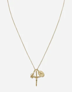 Sicily pendant in yellow gold