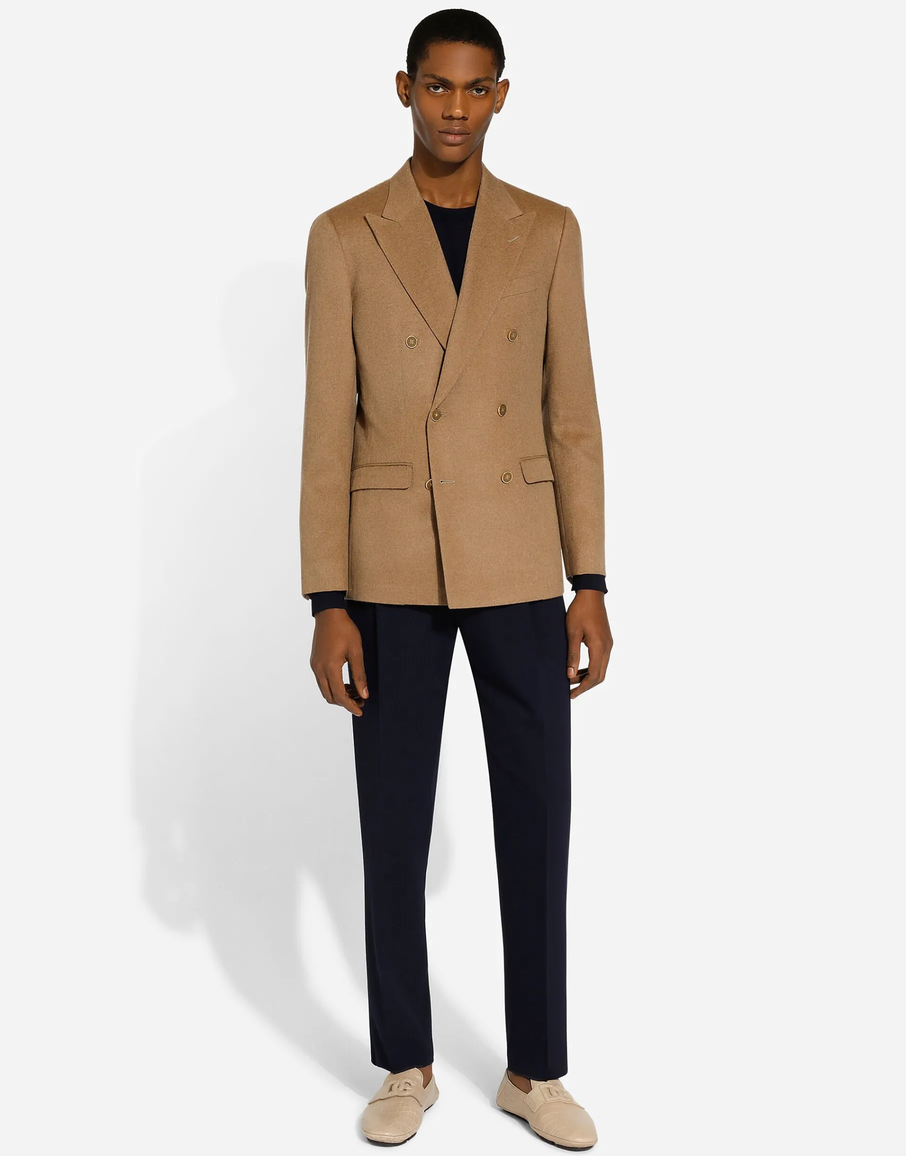 Silk and cashmere round-neck sweater