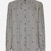 Silk Martini-fit shirt with DG print