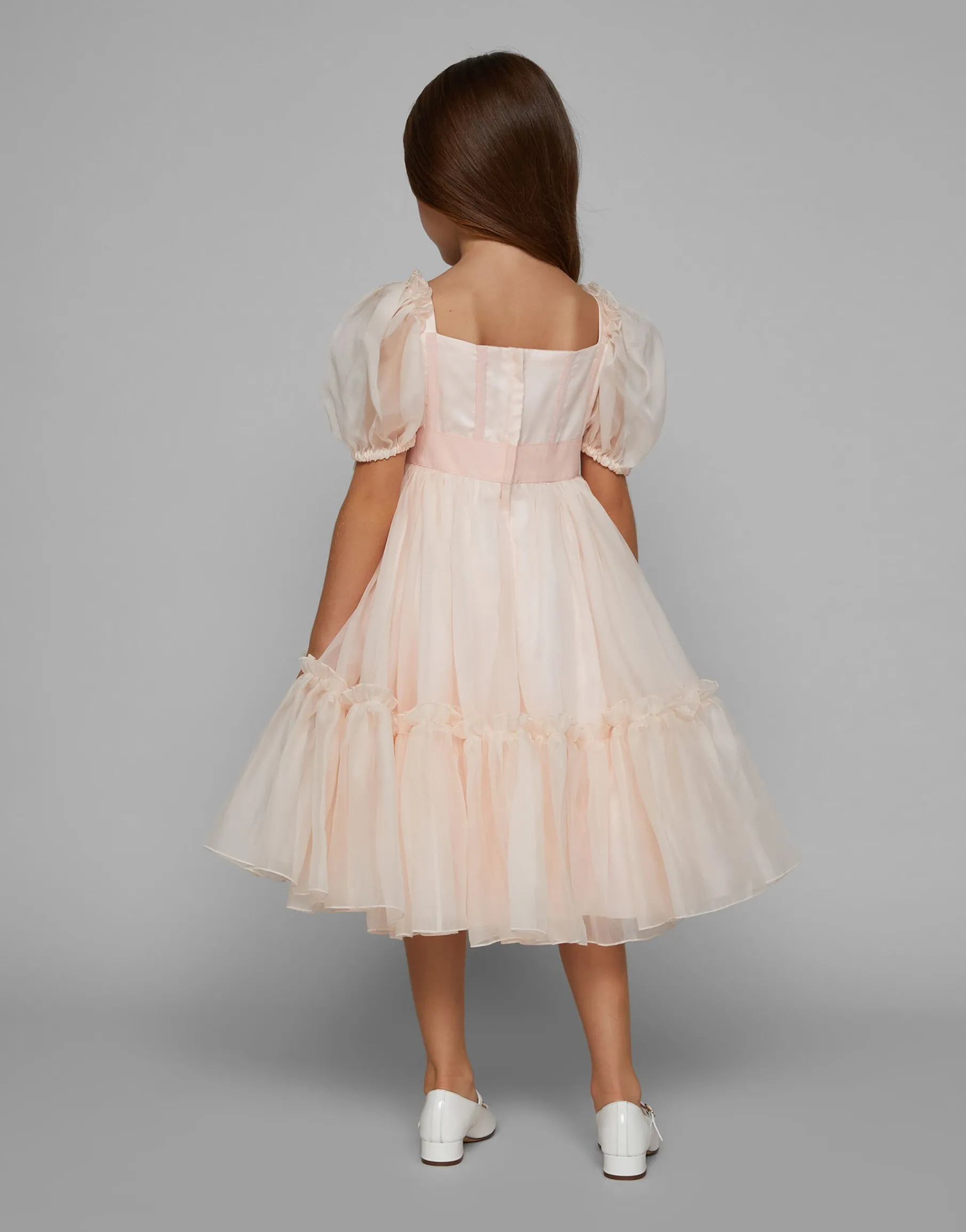 Silk organza dress