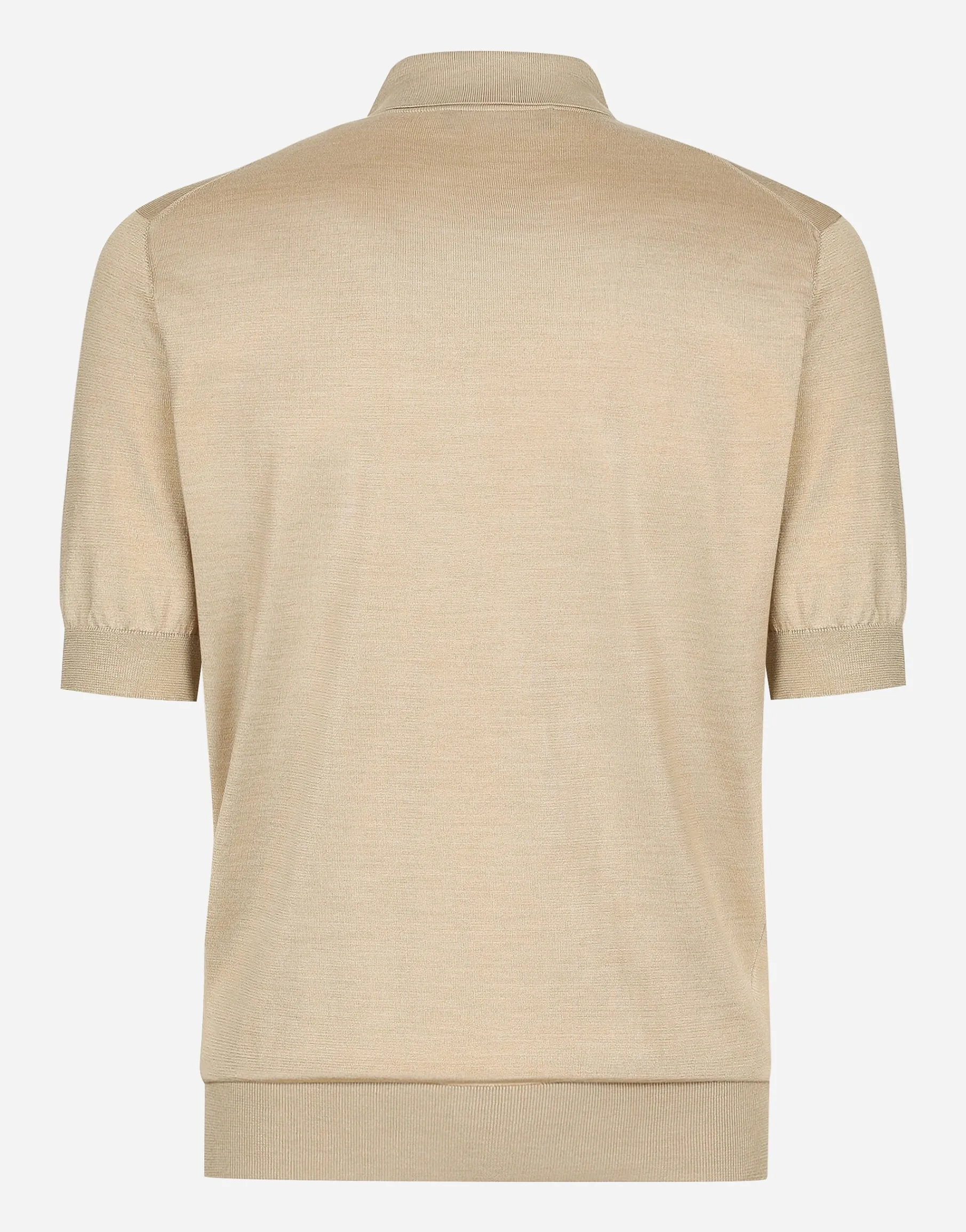 Silk polo-shirt
