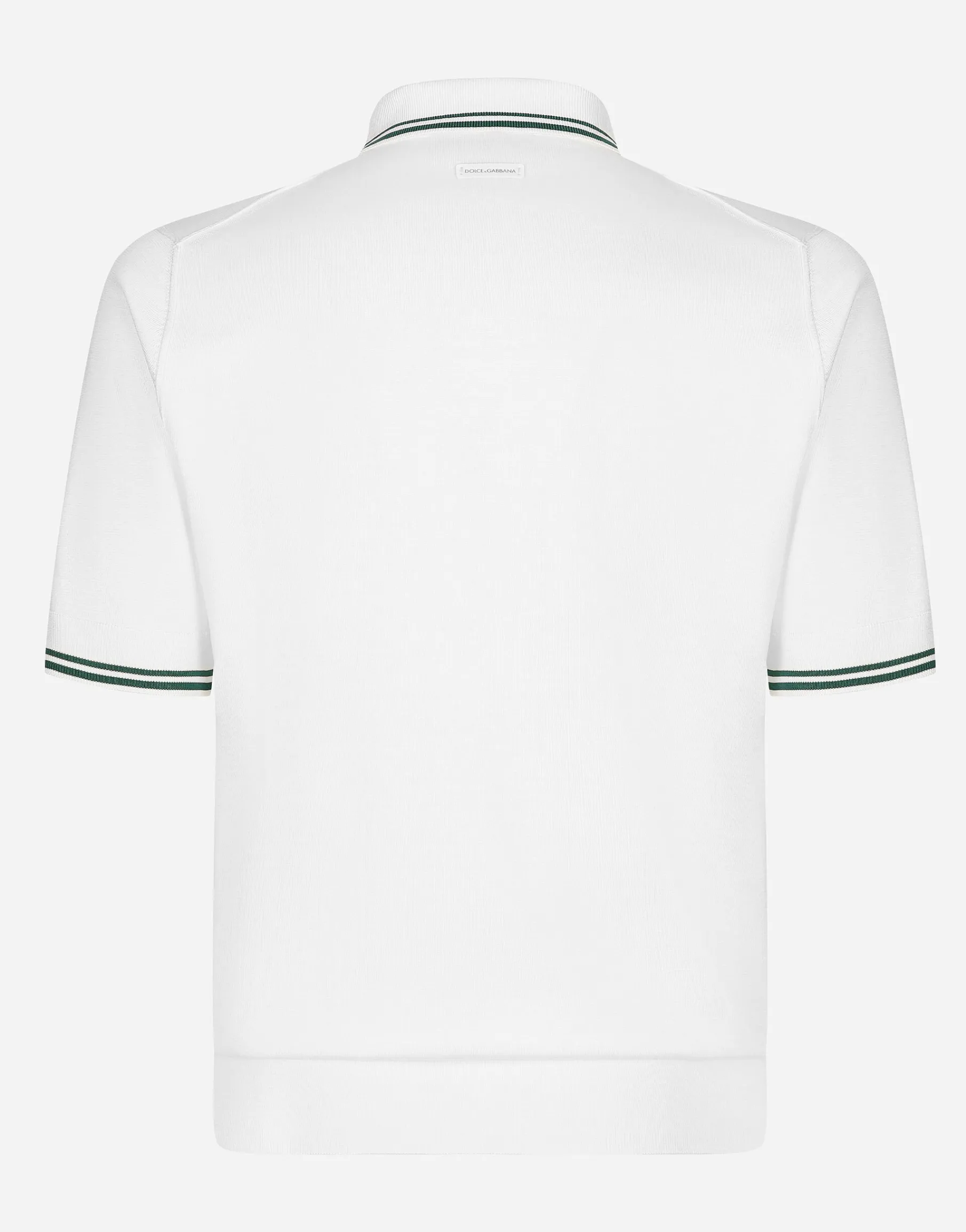 Silk polo-shirt