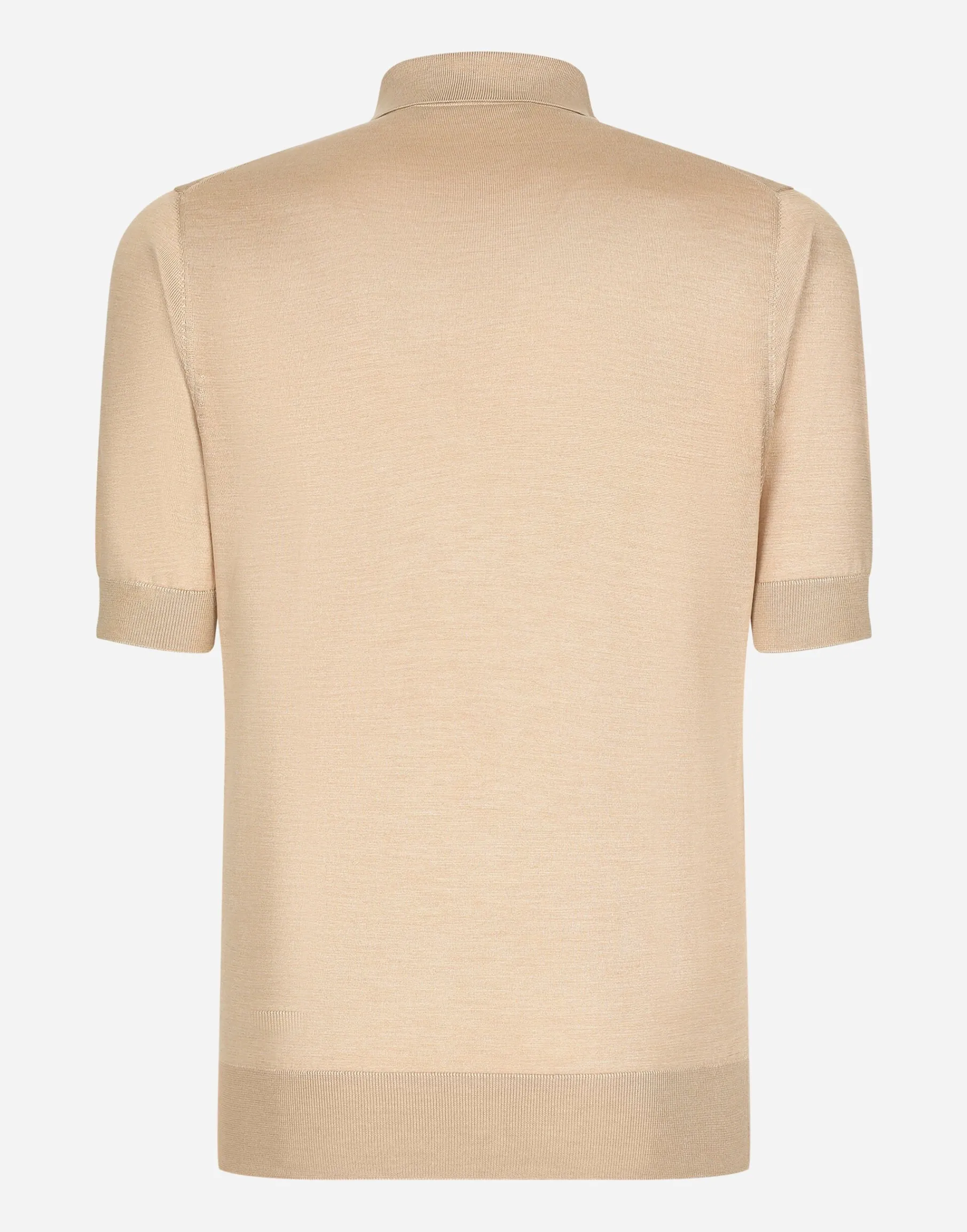 Silk polo-shirt