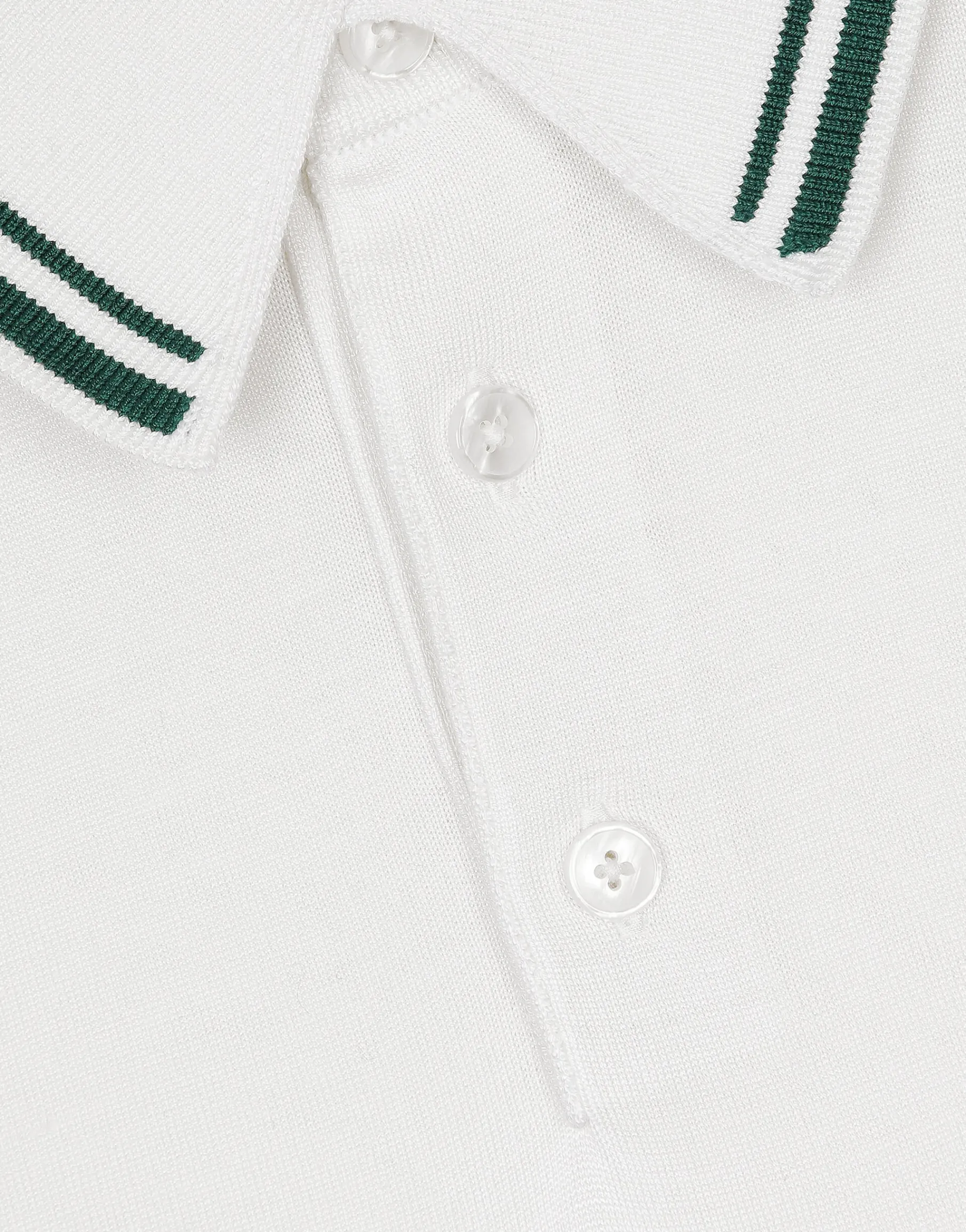 Silk polo-shirt