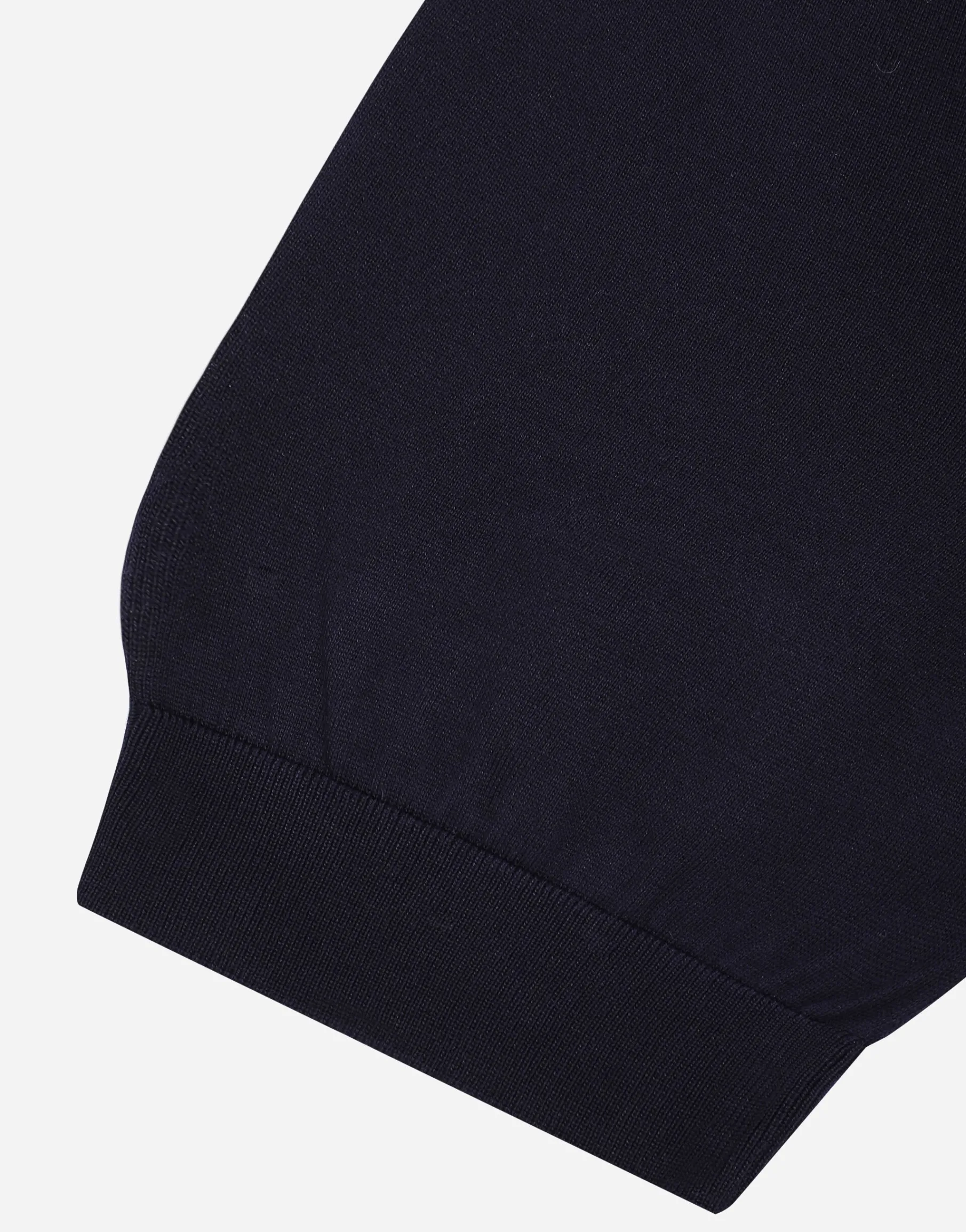 Silk round-neck sweater with DG embroidery