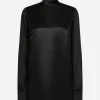 Silk satin blouse