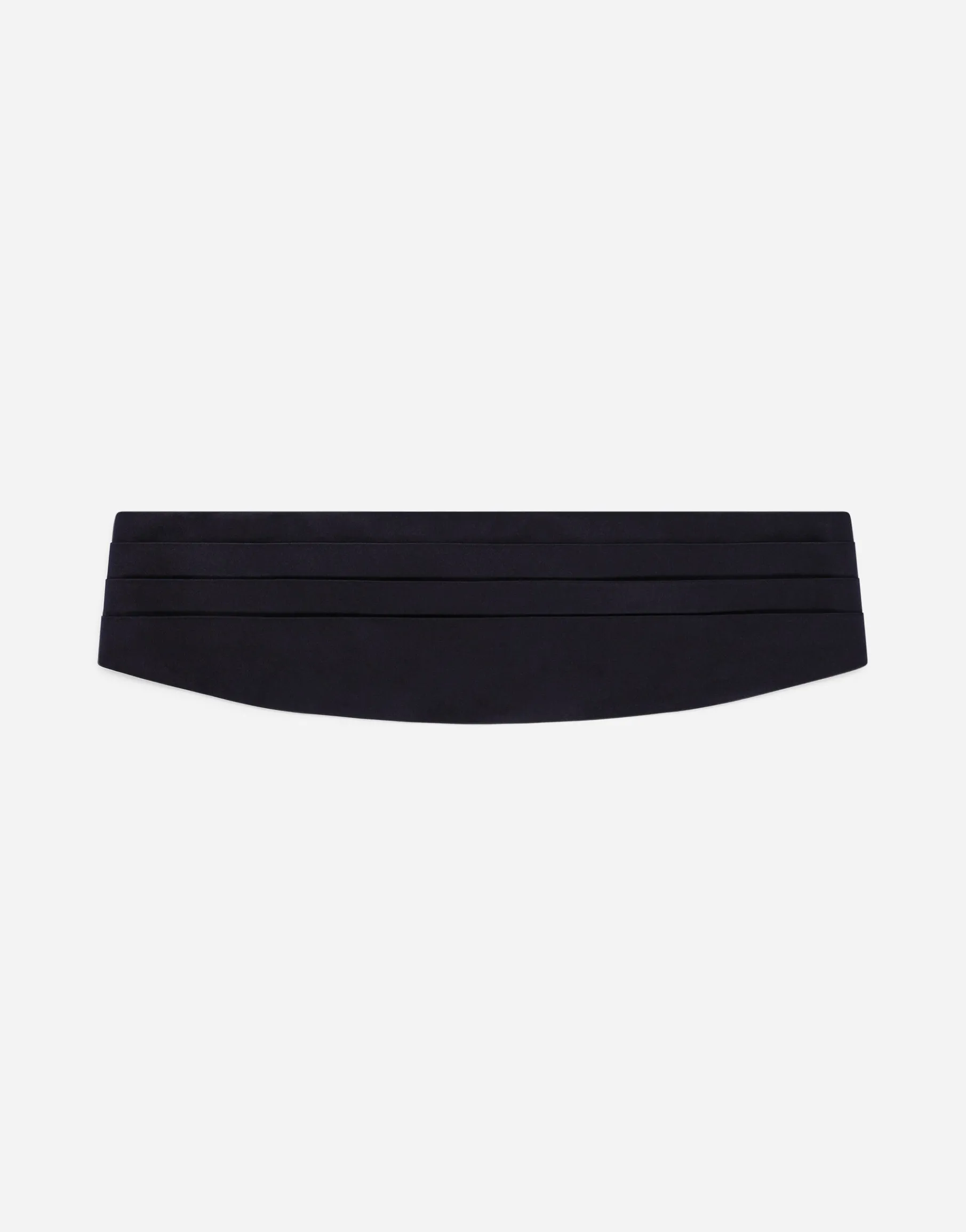 Silk satin cummerbund