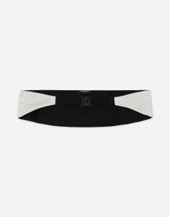 Silk satin cummerbund
