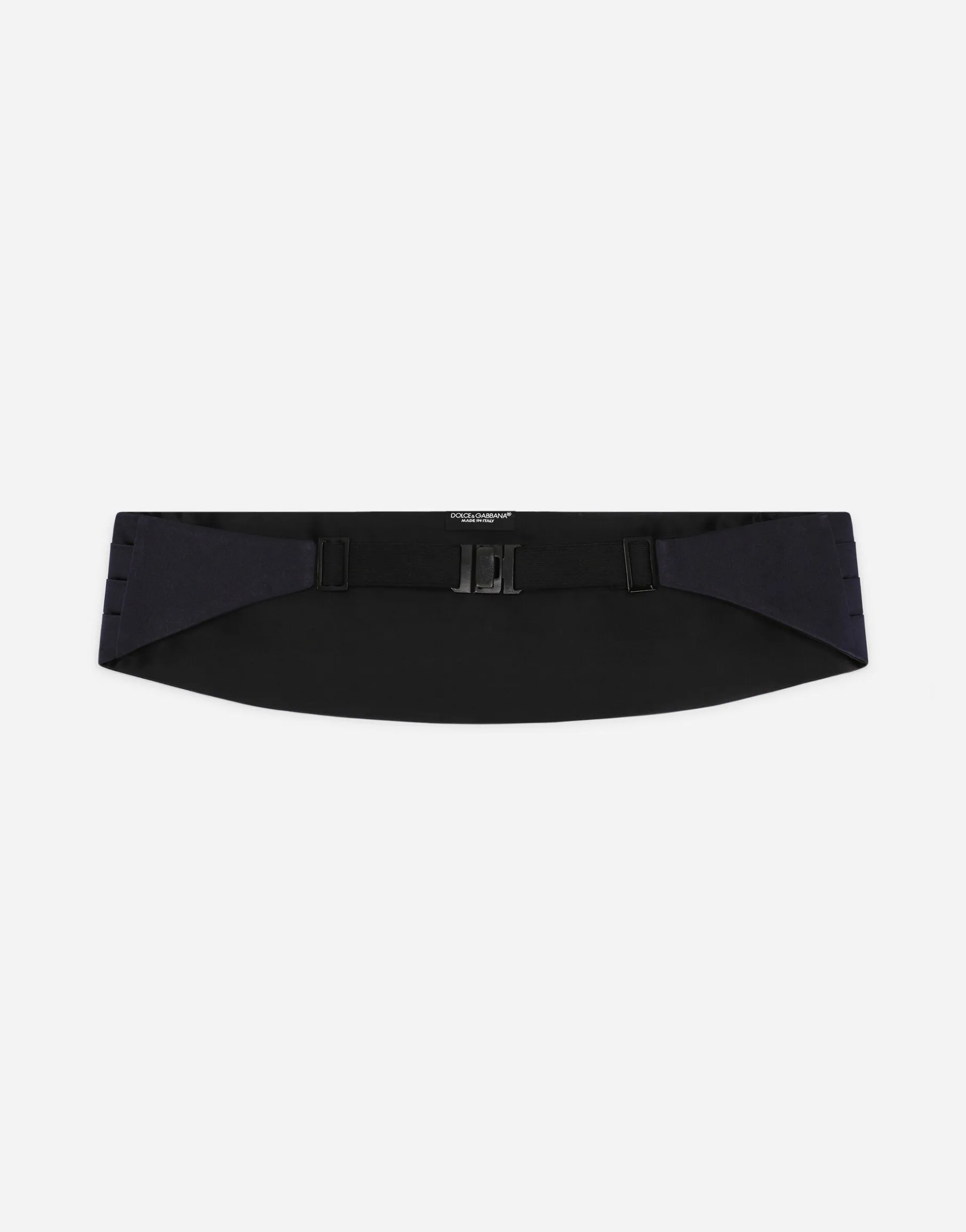 Silk satin cummerbund