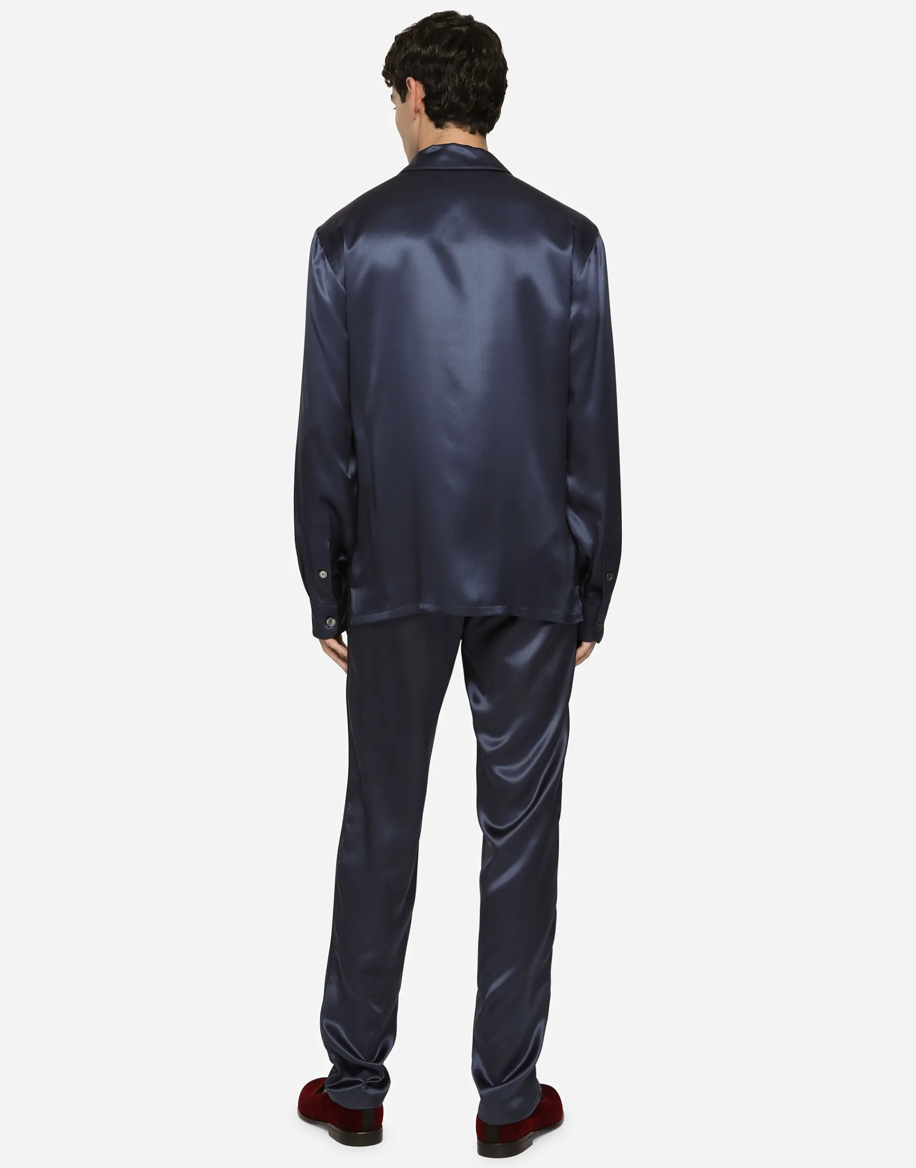 Silk satin pants