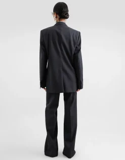 Silk satin shirt