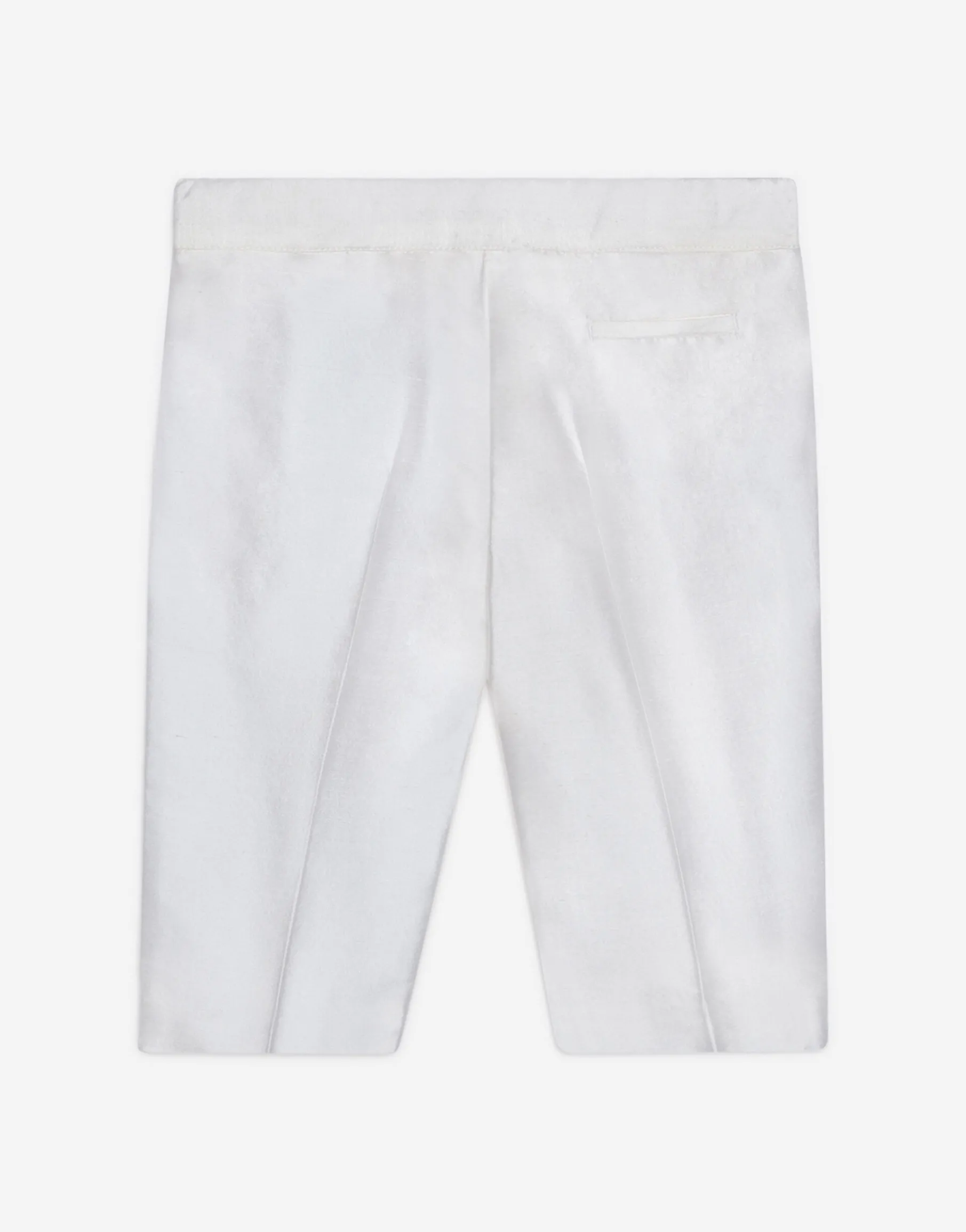Silk shantung dress pants