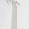 Silk tie with DG logo