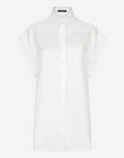 Silk twill shirt