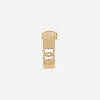 Single earring with butterfly back and cut-out DG logo