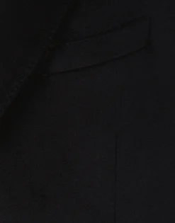 Single-breasted cashmere coat