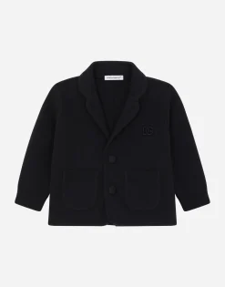 Single-breasted full Milano jacket