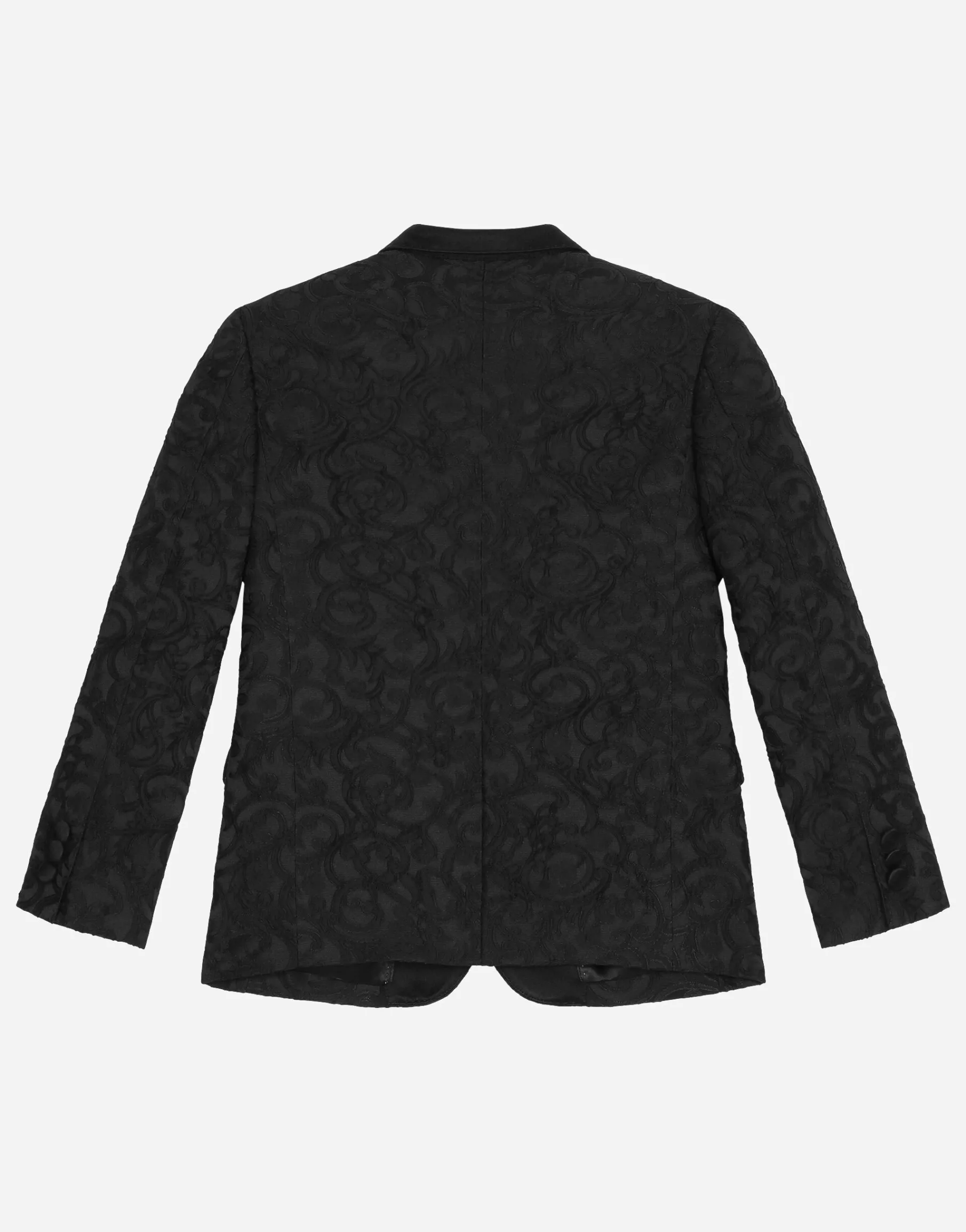Single-breasted jacquard jacket