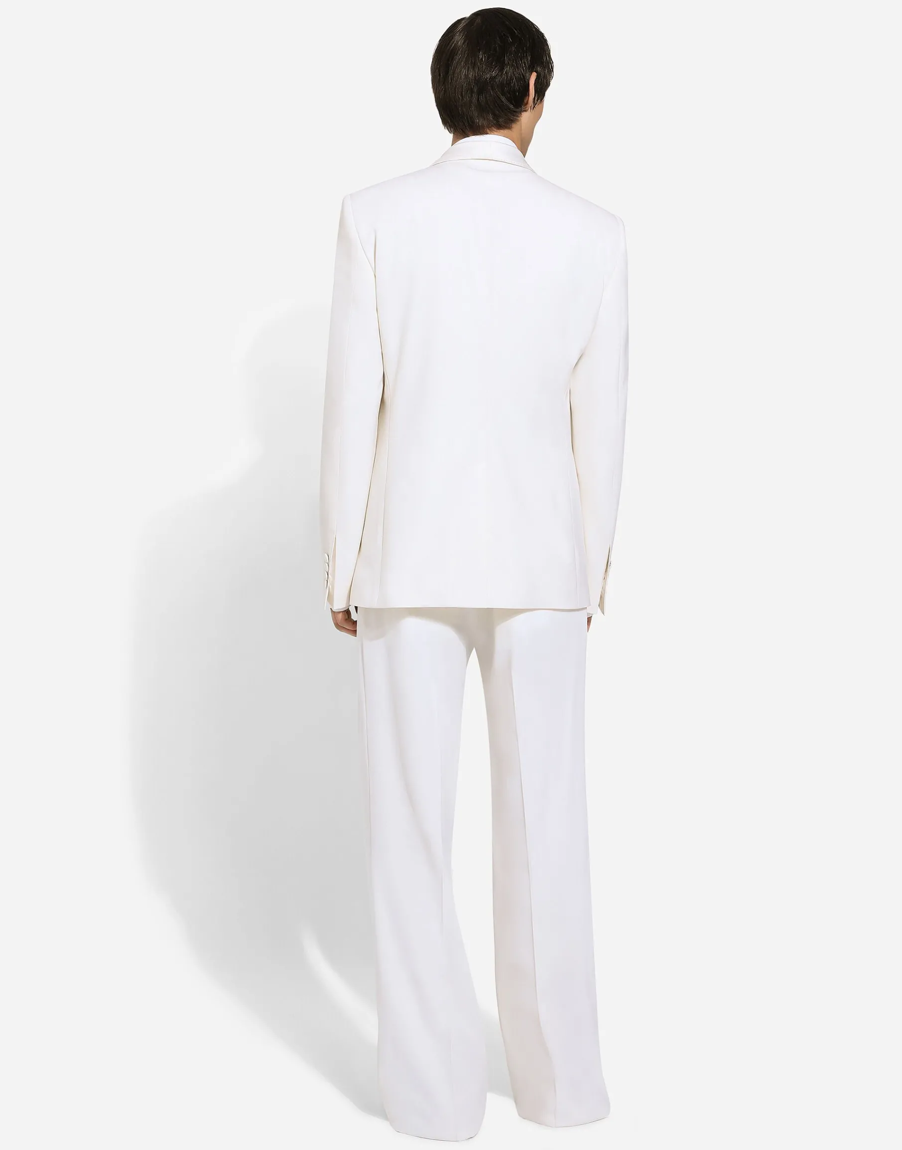 Single-breasted Martini-fit jacket with embroidery