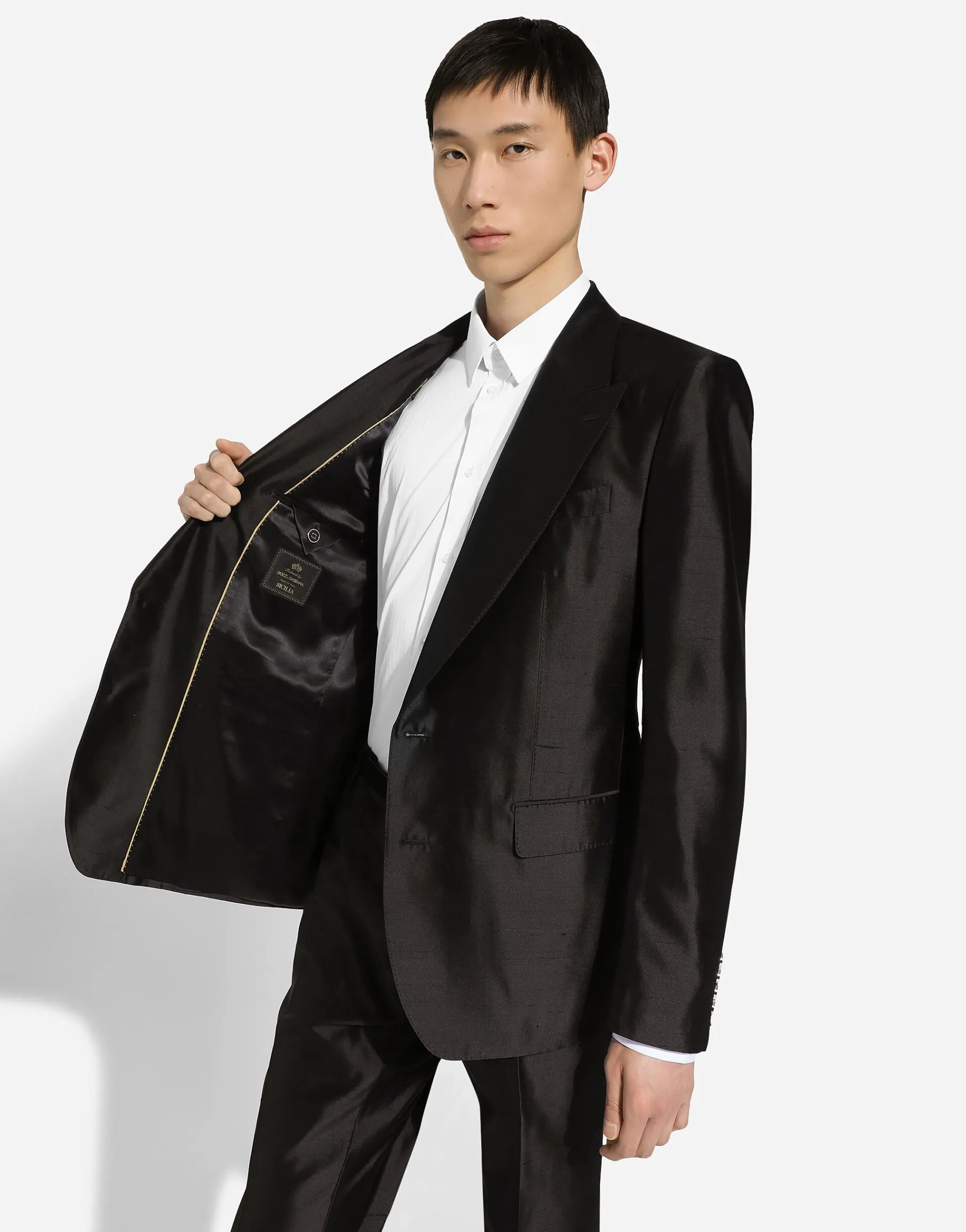 Single-breasted Sicilia-fit suit