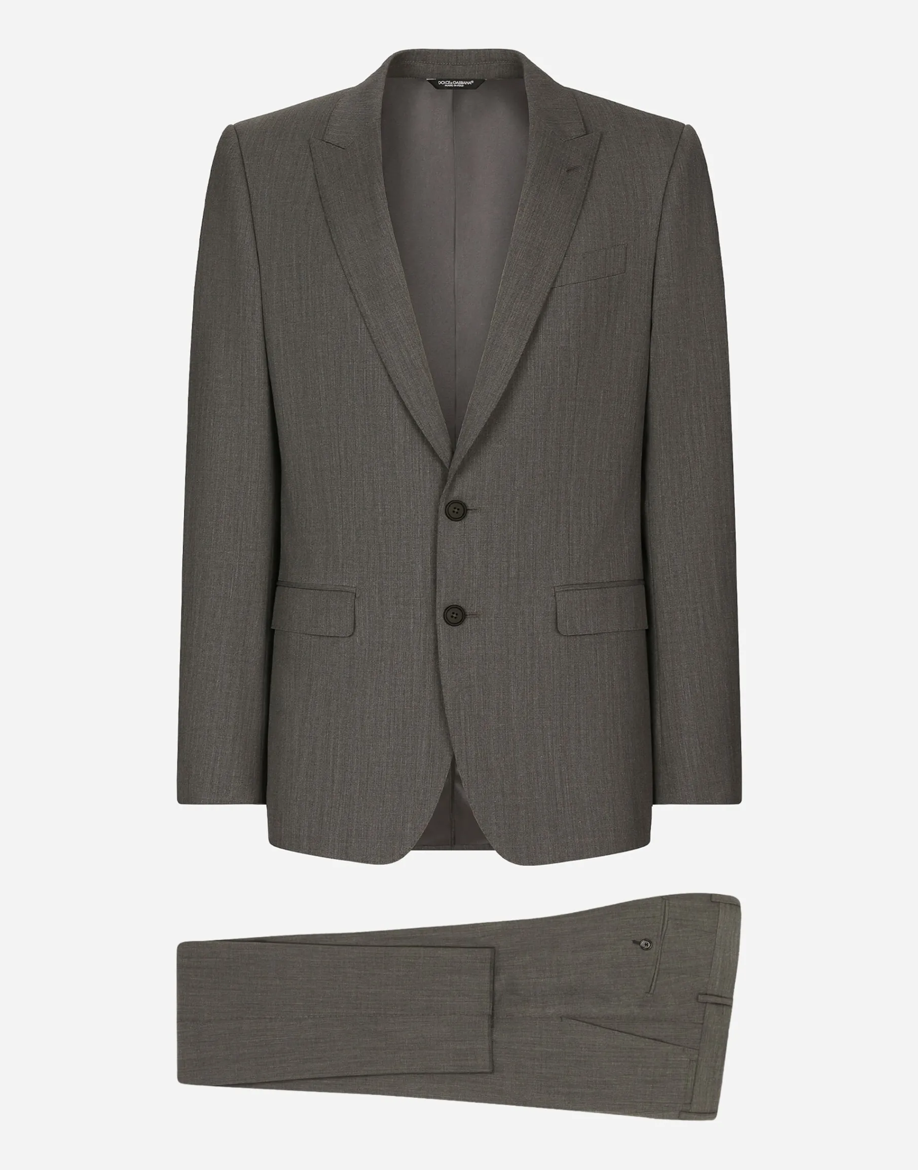 Single-breasted stretch wool Martini-fit suit