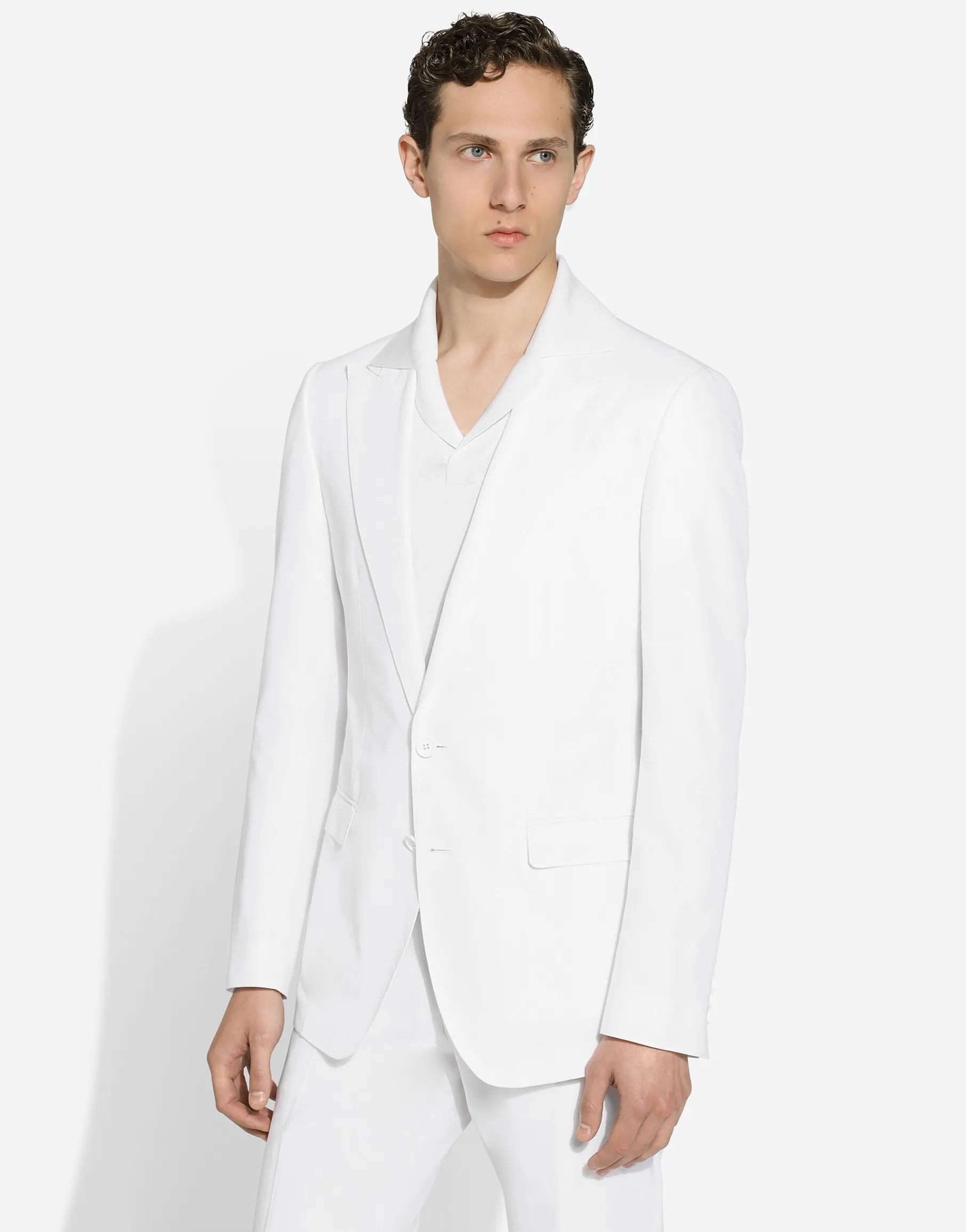 Single-breasted Taormina-fit suit
