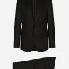 Single-breasted tuxedo suit