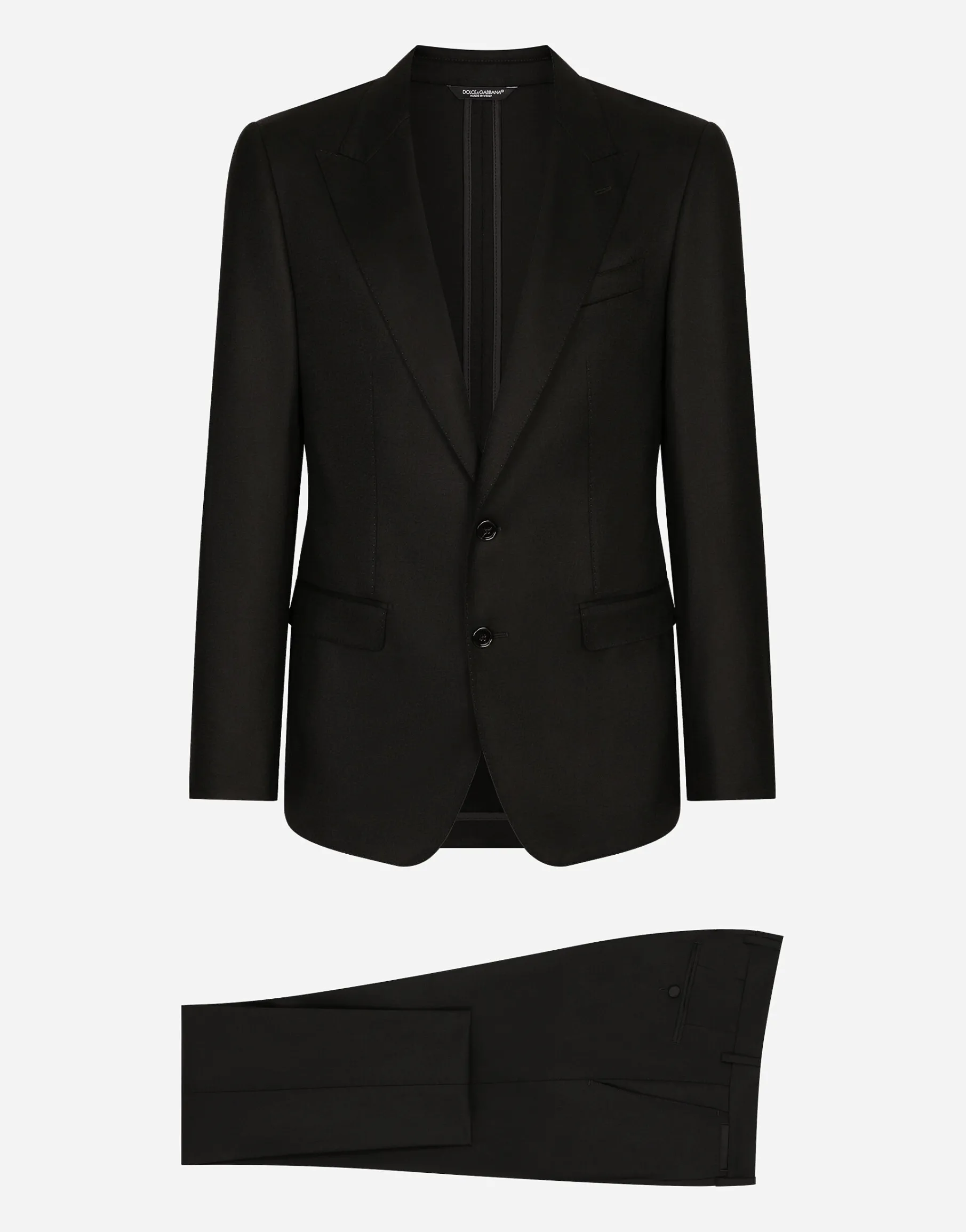 Single-breasted tuxedo suit