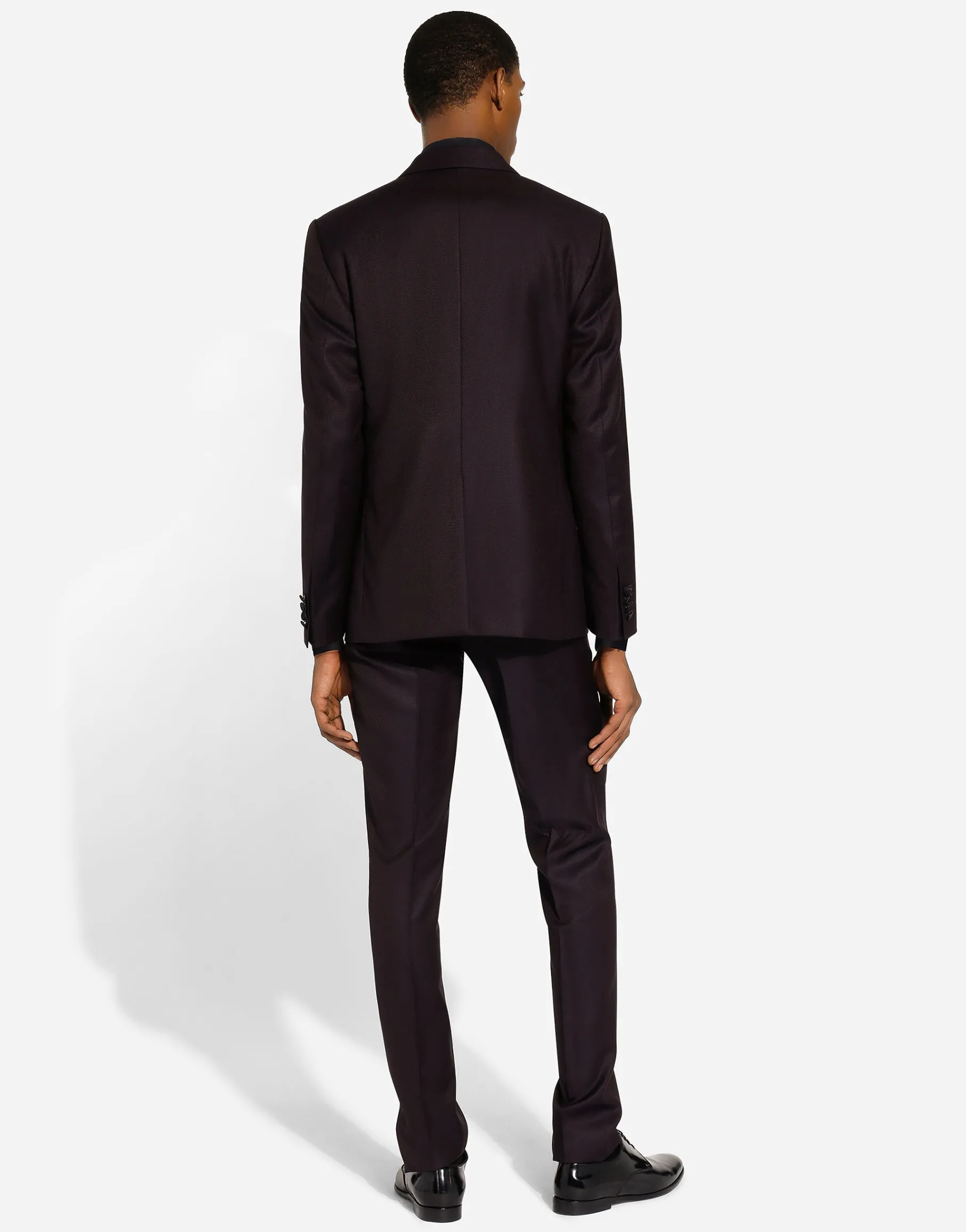 Single-breasted tuxedo suit
