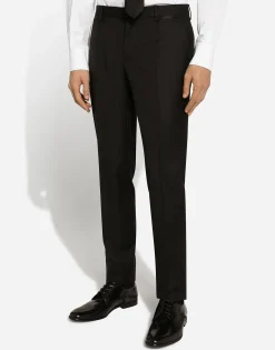 Single-breasted tuxedo suit