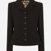 Single-breasted virgin wool jacket
