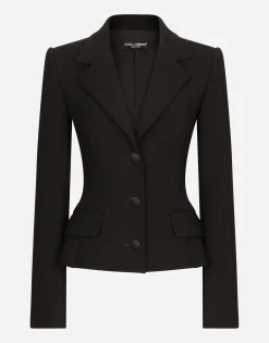 Single-breasted wool Dolce jacket