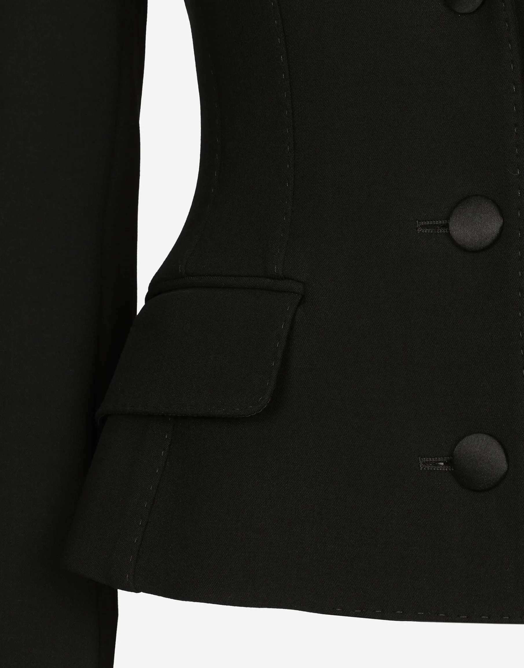 Single-breasted wool Dolce jacket