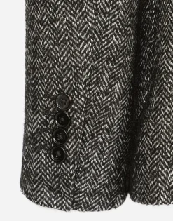 Single-breasted wool Portofino-fit jacket